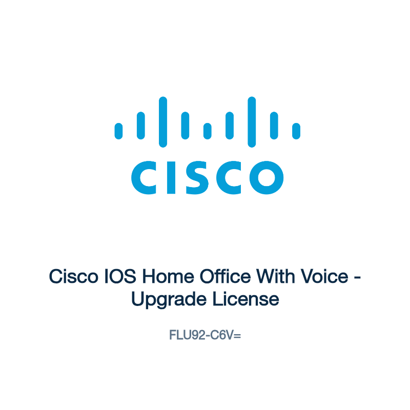 FLU92-C6V=: Cisco IOS Home Office With Voice