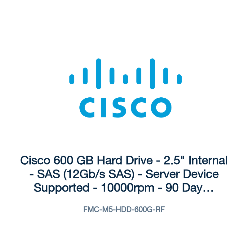 FMC-M5-HDD-600G-RF: Cisco 600 GB Hard Drive