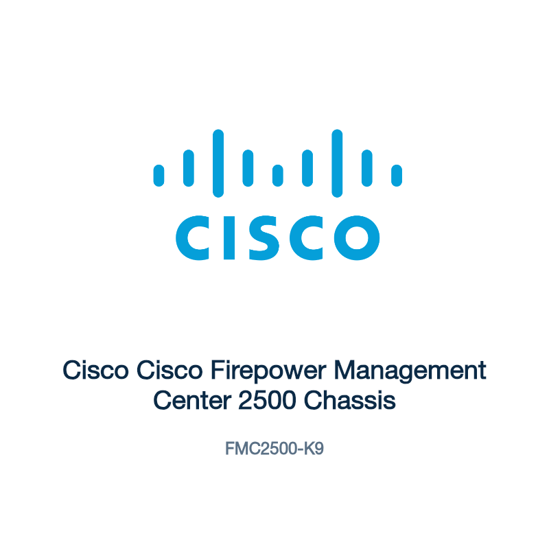 FMC2500-K9: Cisco Cisco Firepower Management Center 2500 Chassis