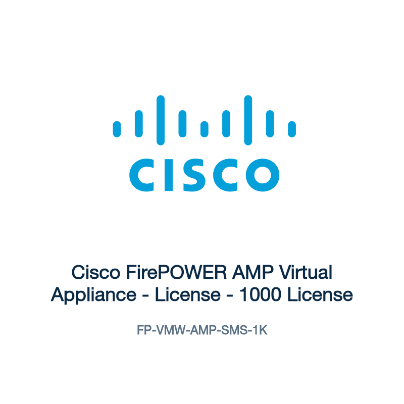 FP-VMW-AMP-SMS-1K: Cisco FirePOWER AMP Virtual Appliance