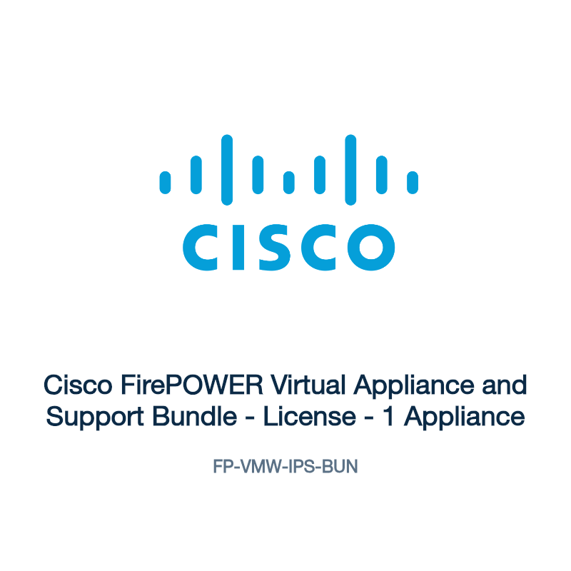 FP-VMW-IPS-BUN: Cisco FirePOWER Virtual Appliance and Support Bundle