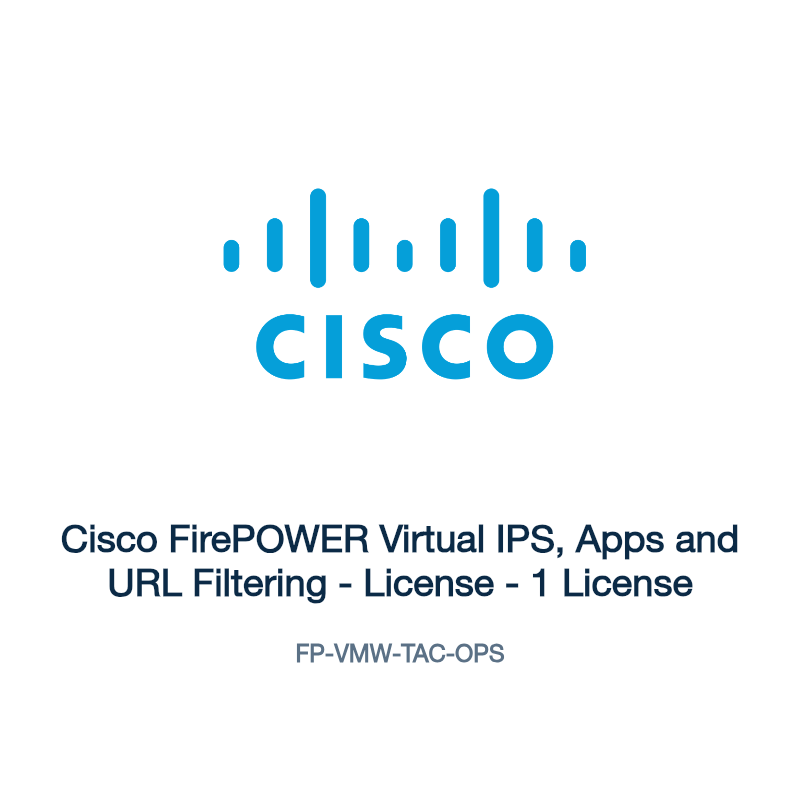 FP-VMW-TAC-OPS: Cisco FirePOWER Virtual IPS, Apps and URL Filtering