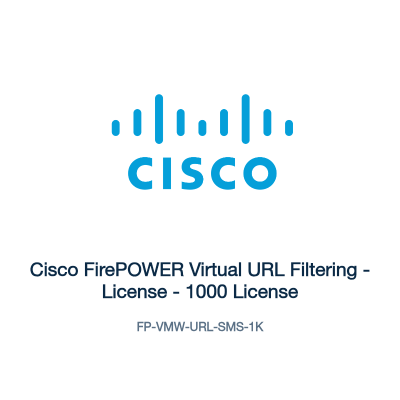 FP-VMW-URL-SMS-1K: Cisco FirePOWER Virtual URL Filtering