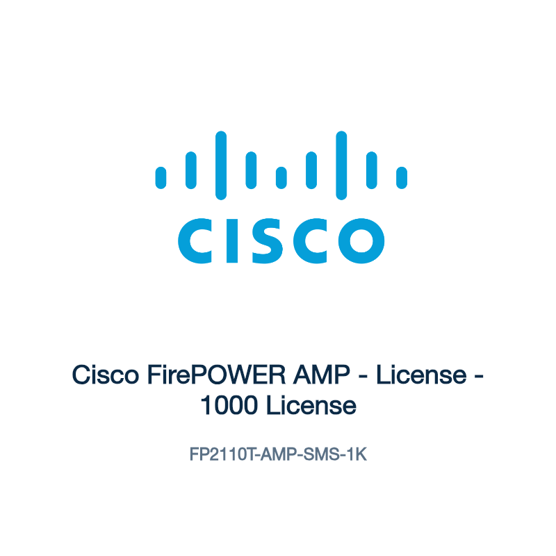 FP2110T-AMP-SMS-1K: Cisco FirePOWER AMP