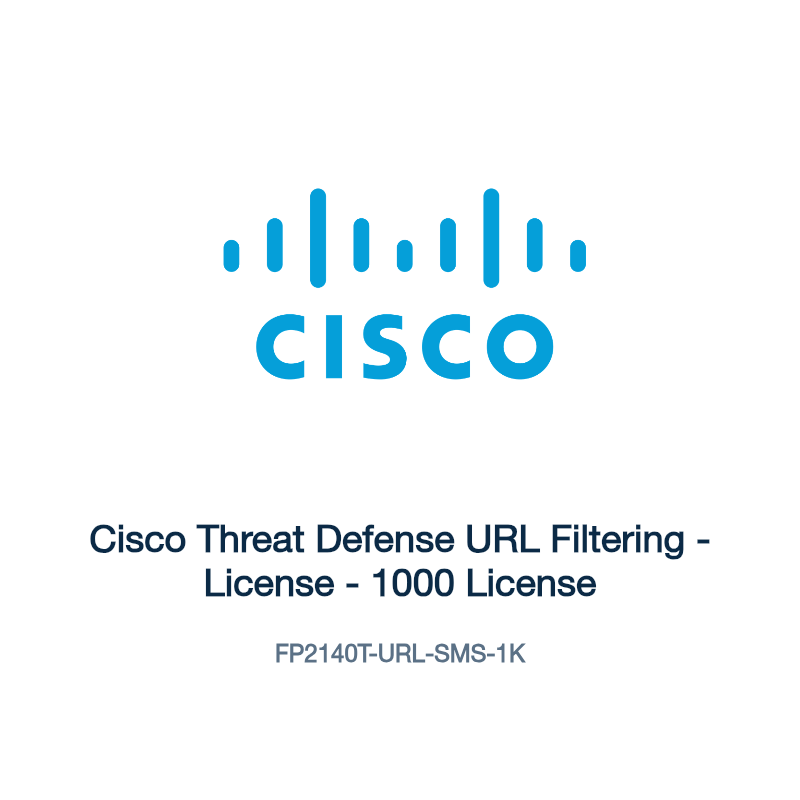 FP2140T-URL-SMS-1K: Cisco Threat Defense URL Filtering