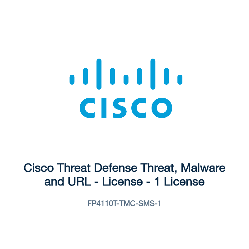FP4110T-TMC-SMS-1: Cisco Threat Defense Threat, Malware and URL