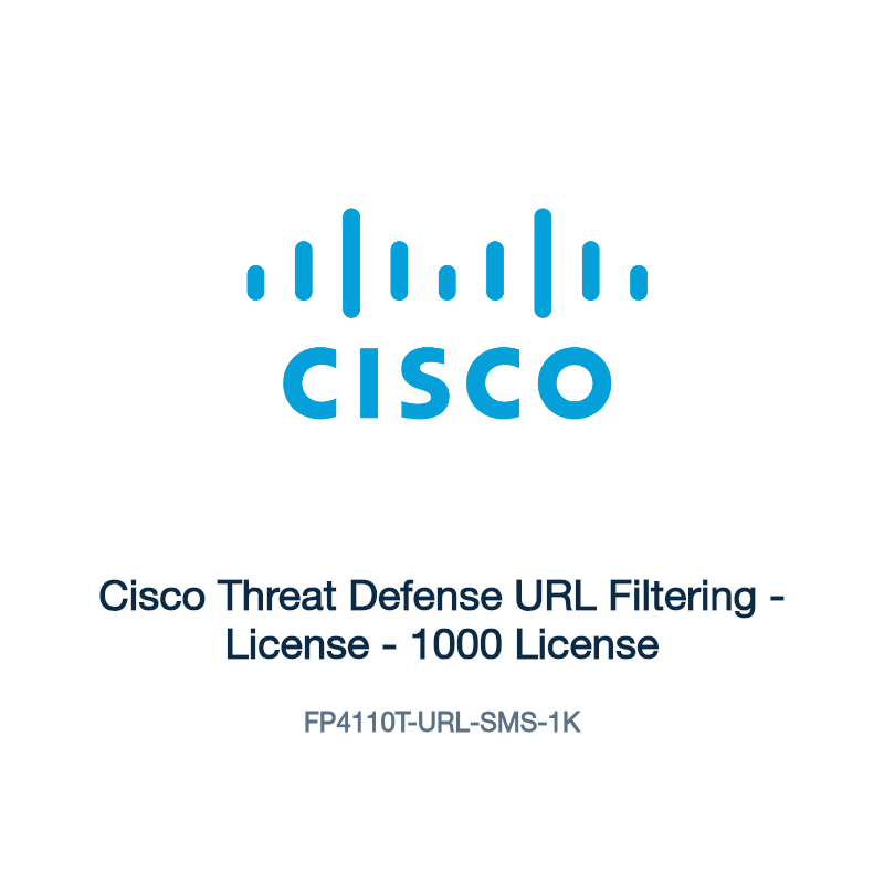 FP4110T-URL-SMS-1K: Cisco Threat Defense URL Filtering