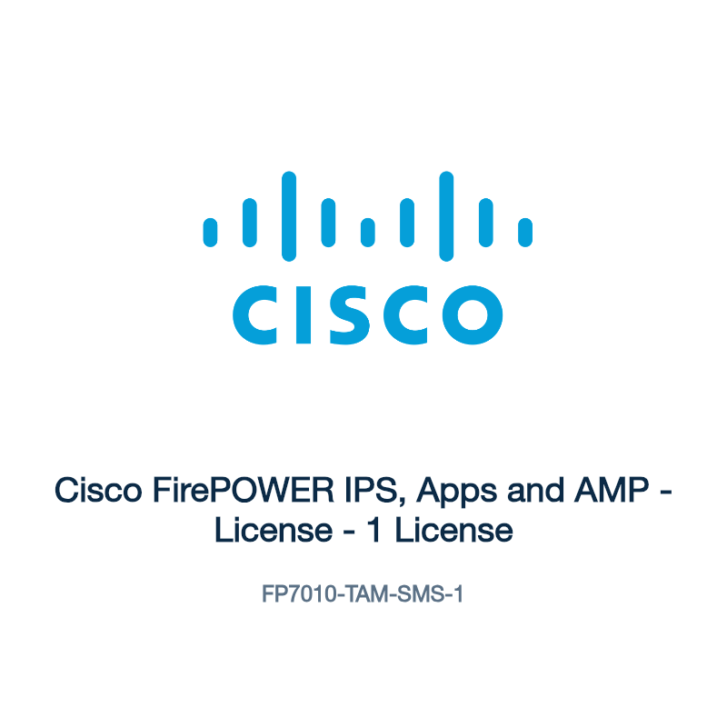 FP7010-TAM-SMS-1: Cisco FirePOWER IPS, Apps and AMP