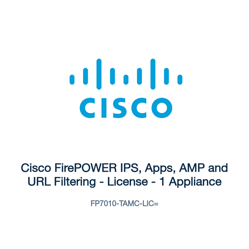 FP7010-TAMC-LIC=: Cisco FirePOWER IPS, Apps, AMP and URL Filtering