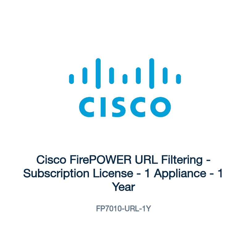 FP7010-URL-1Y: Cisco FirePOWER URL Filtering