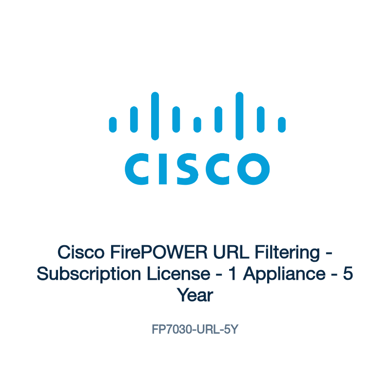 FP7030-URL-5Y: Cisco FirePOWER URL Filtering