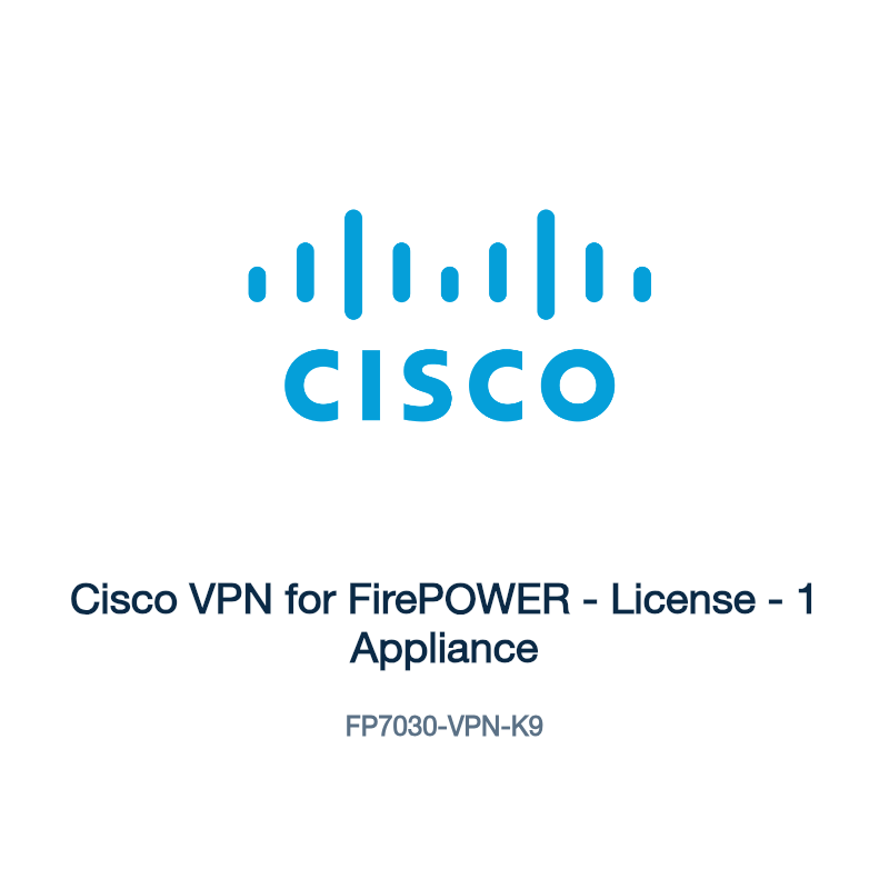 FP7030-VPN-K9: Cisco VPN for FirePOWER
