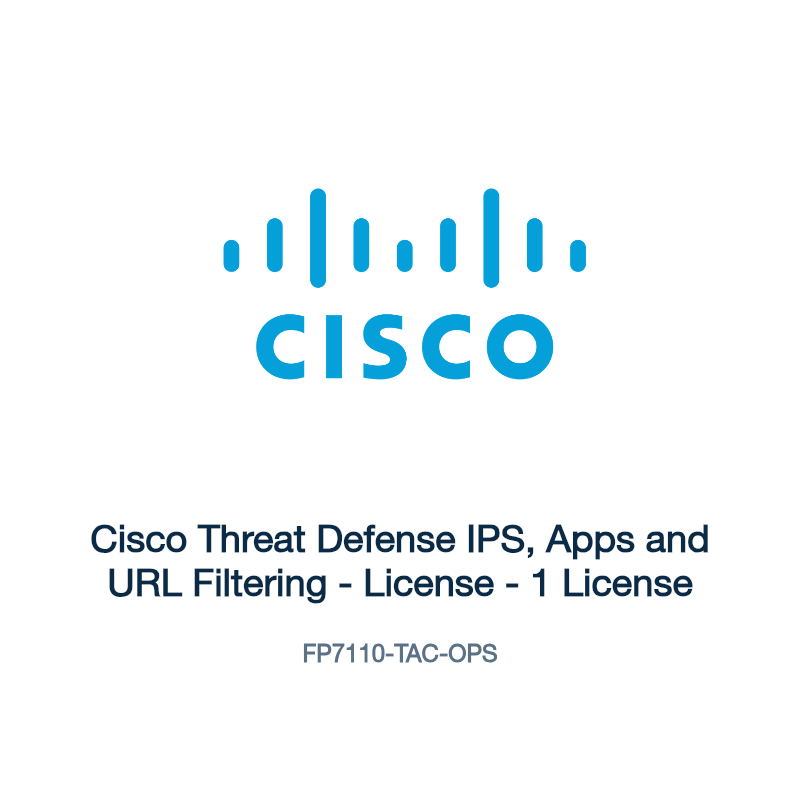 FP7110-TAC-OPS: Cisco Threat Defense IPS, Apps and URL Filtering
