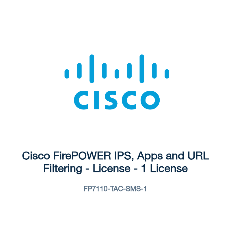 FP7110-TAC-SMS-1: Cisco FirePOWER IPS, Apps and URL Filtering