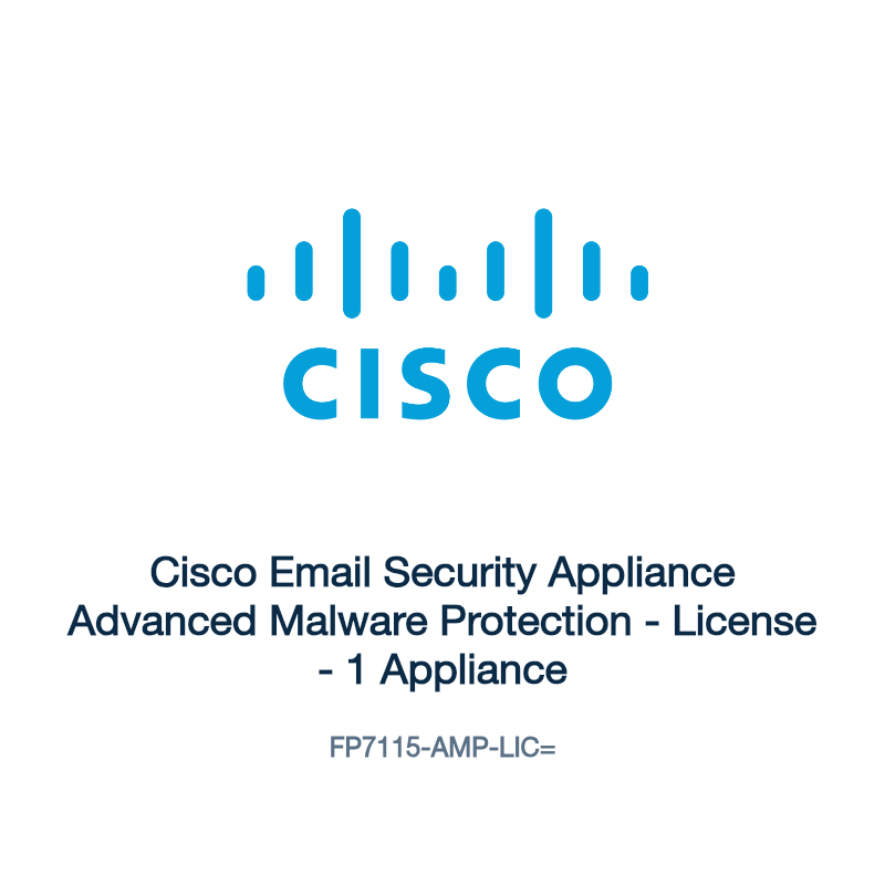 FP7115-AMP-LIC=: Cisco Email Security Appliance Advanced Malware Protection