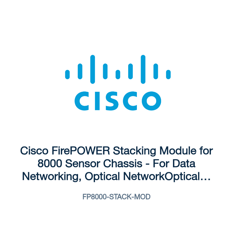 FP8000-STACK-MOD: Cisco FirePOWER Stacking Module for 8000 Sensor Chassis