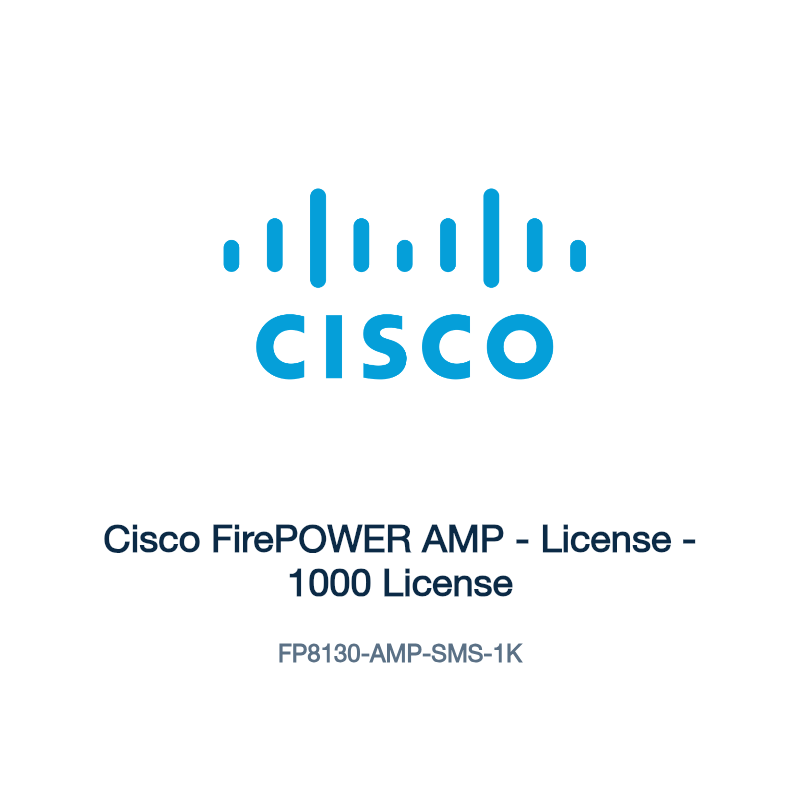 FP8130-AMP-SMS-1K: Cisco FirePOWER AMP