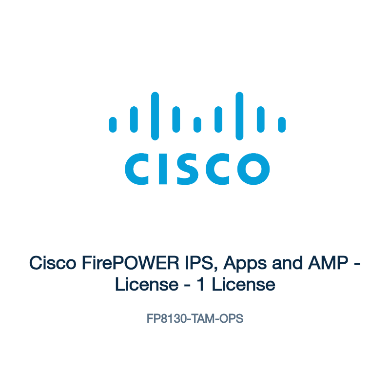 FP8130-TAM-OPS: Cisco FirePOWER IPS, Apps and AMP