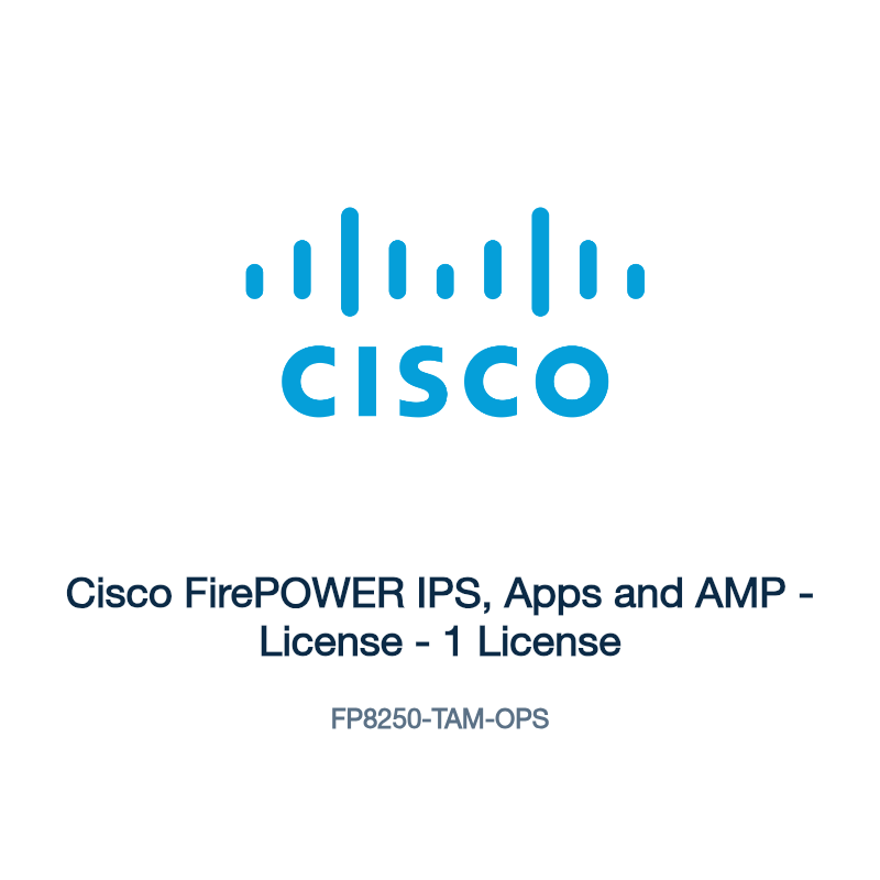 FP8250-TAM-OPS: Cisco FirePOWER IPS, Apps and AMP
