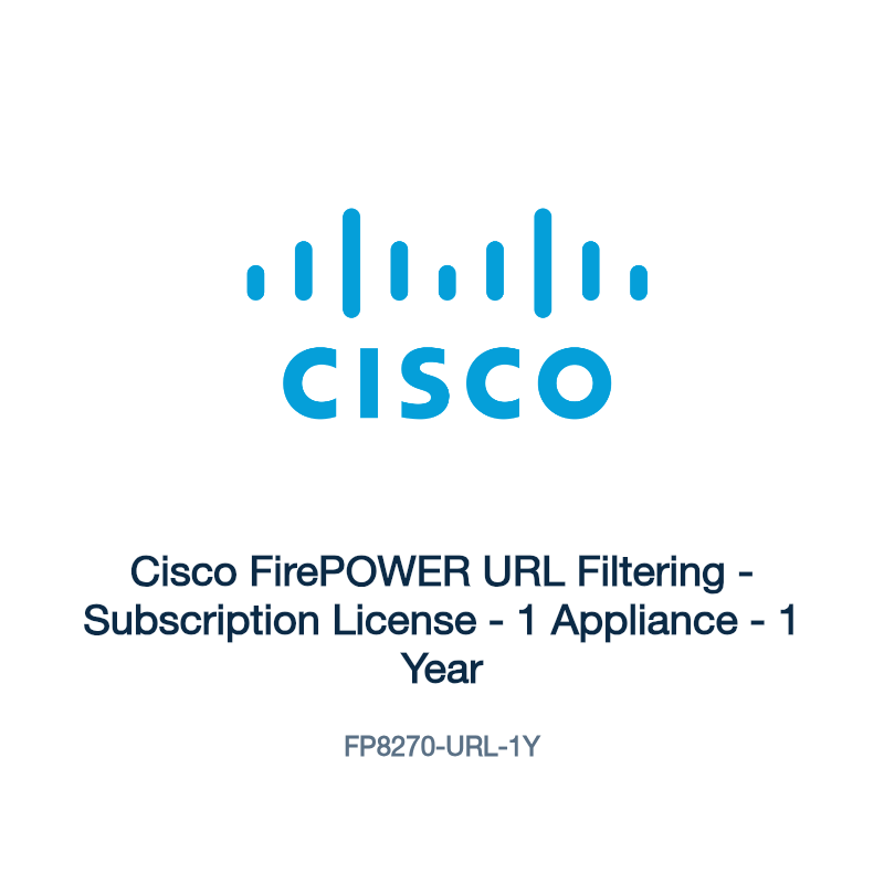 FP8270-URL-1Y: Cisco FirePOWER URL Filtering