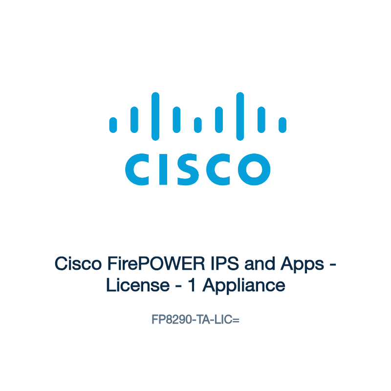 FP8290-TA-LIC=: Cisco FirePOWER IPS and Apps