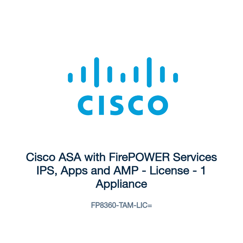 FP8360-TAM-LIC=: Cisco ASA with FirePOWER Services IPS, Apps and AMP