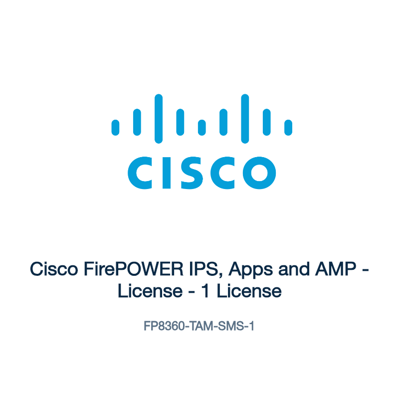FP8360-TAM-SMS-1: Cisco FirePOWER IPS, Apps and AMP