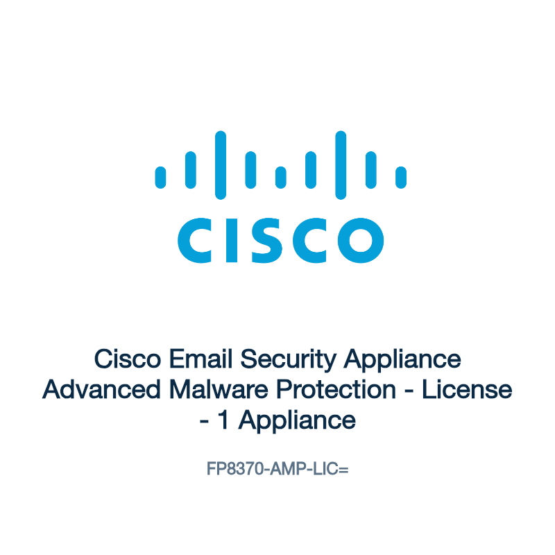 FP8370-AMP-LIC=: Cisco Email Security Appliance Advanced Malware Protection
