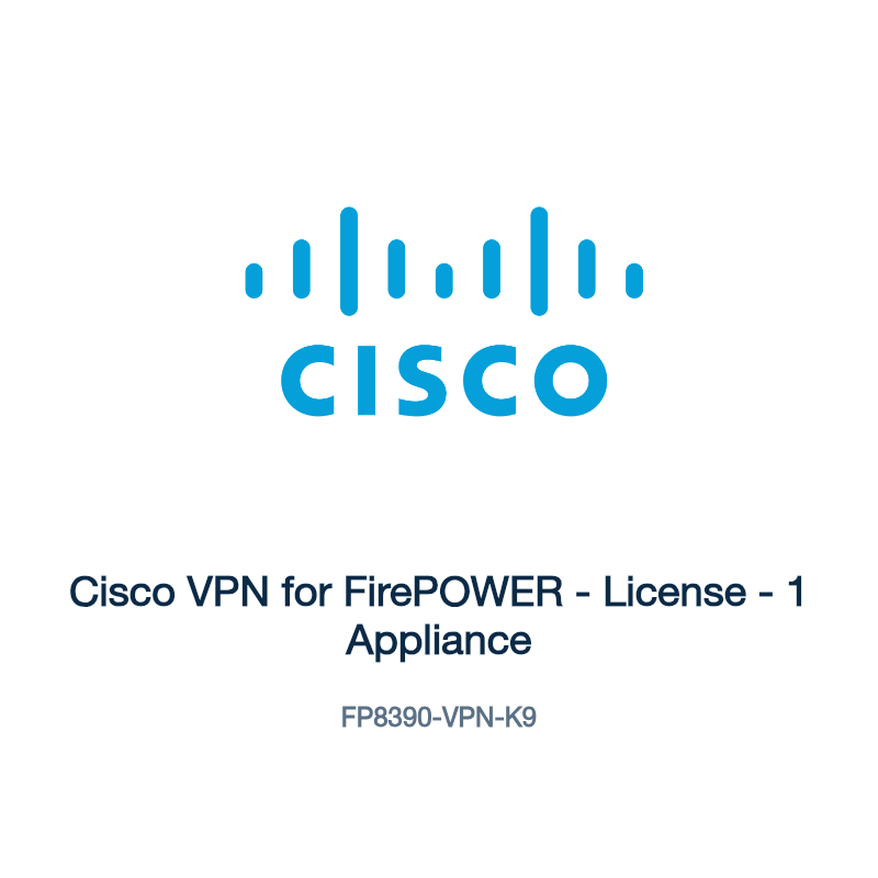 FP8390-VPN-K9: Cisco VPN for FirePOWER