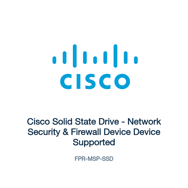 FPR-MSP-SSD: Cisco Solid State Drive