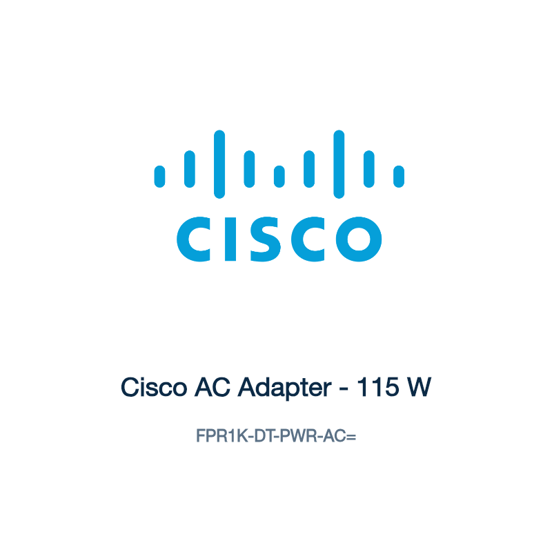 FPR1K-DT-PWR-AC=: Cisco AC Adapter