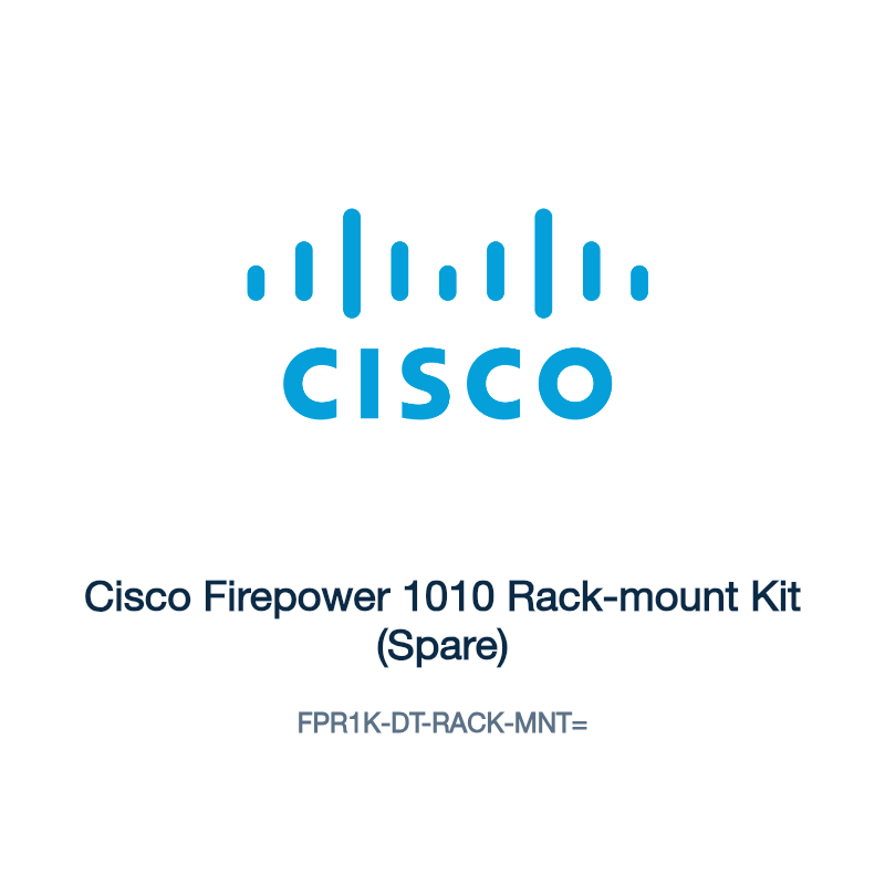 FPR1K-DT-RACK-MNT=: Cisco Firepower 1010 Rack-mount Kit (Spare)