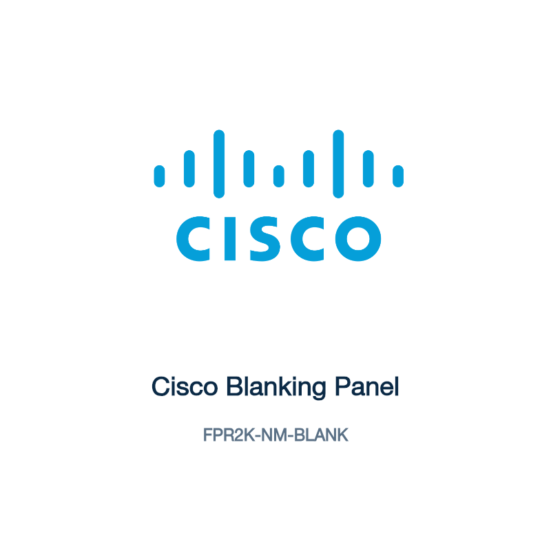FPR2K-NM-BLANK: Cisco Blanking Panel