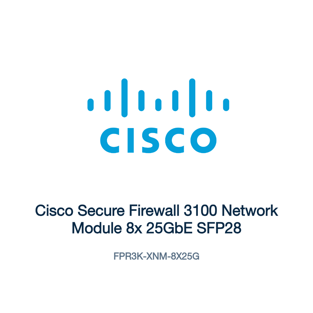 Cisco Secure Firewall 3100 Network Module 8x 25GbE SFP28