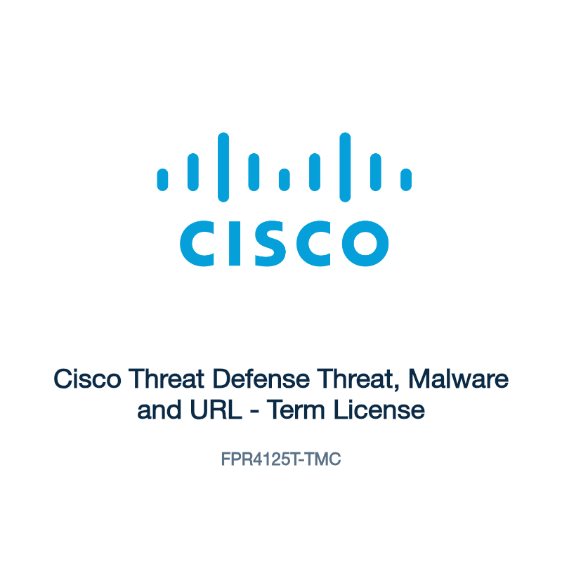 FPR4125T-TMC: Cisco Threat Defense Threat, Malware and URL