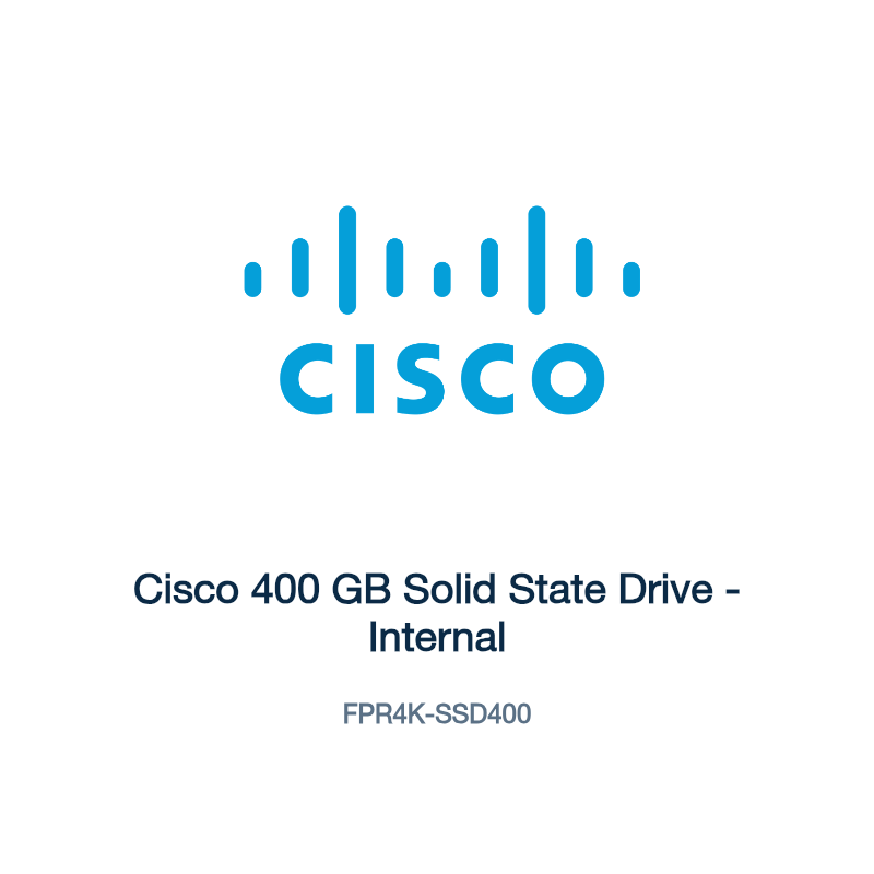 FPR4K-SSD400: Cisco 400 GB Solid State Drive