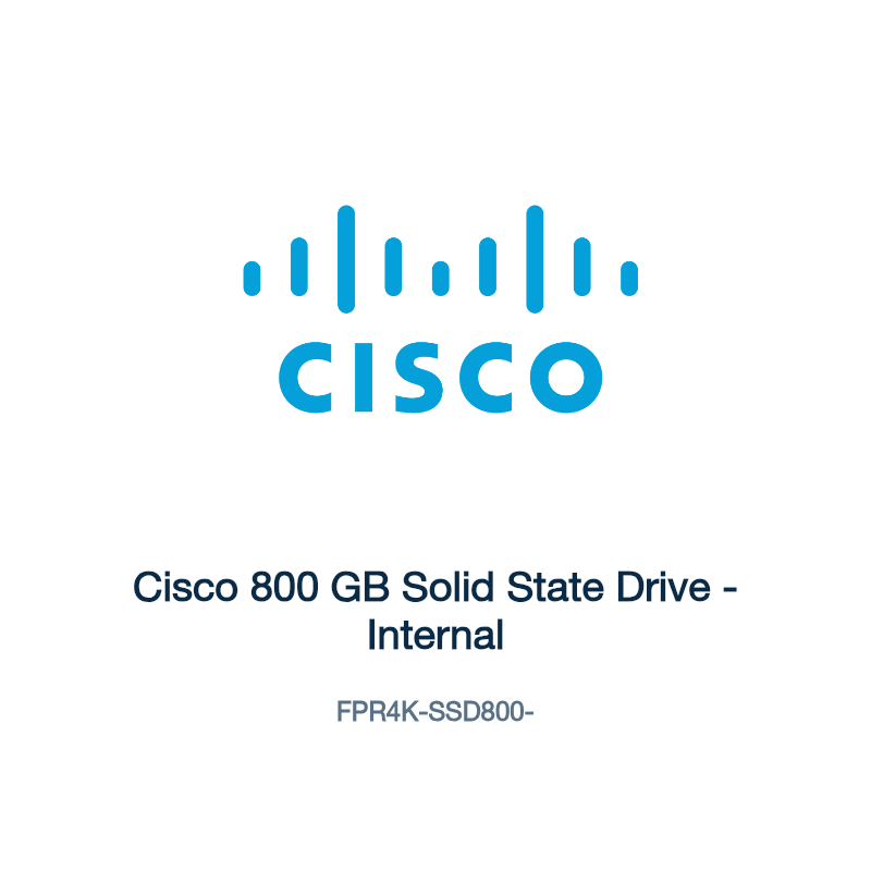 FPR4K-SSD800-: Cisco 800 GB Solid State Drive