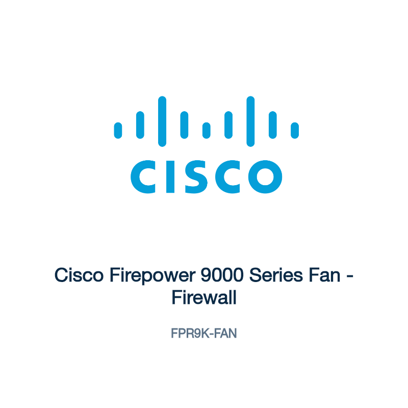 FPR9K-FAN: Cisco Firepower 9000 Series Fan