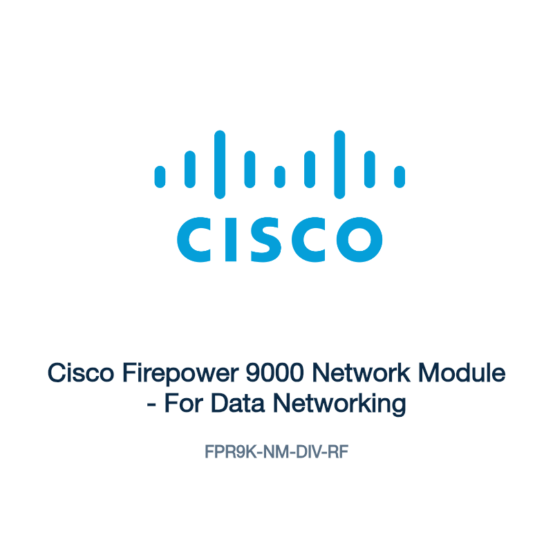 FPR9K-NM-DIV-RF: Cisco Firepower 9000 Network Module