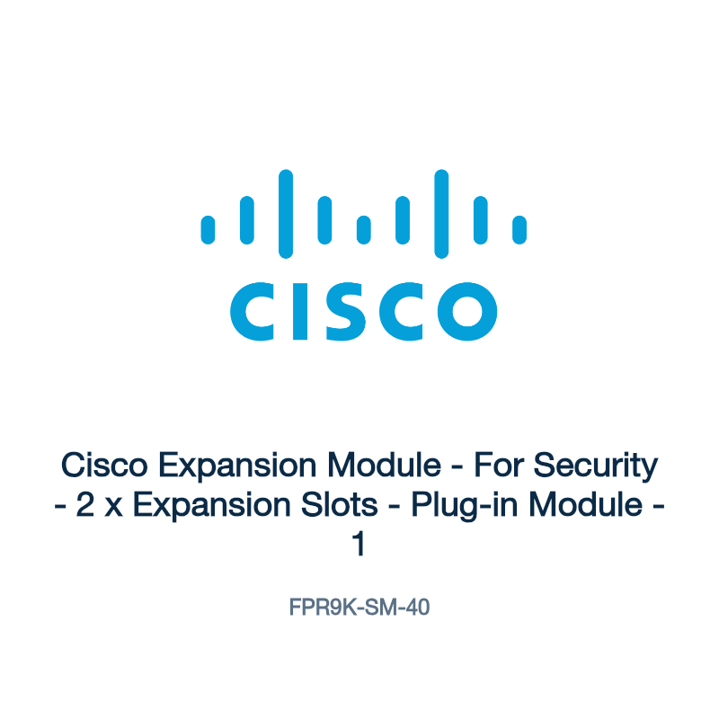 FPR9K-SM-40: Cisco Expansion Module