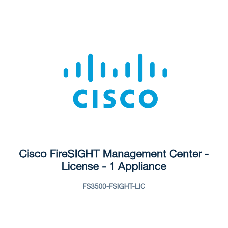 FS3500-FSIGHT-LIC: Cisco FireSIGHT Management Center