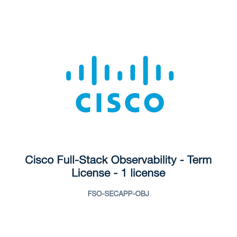 FSO-SECAPP-OBJ: Cisco Full-Stack Observability