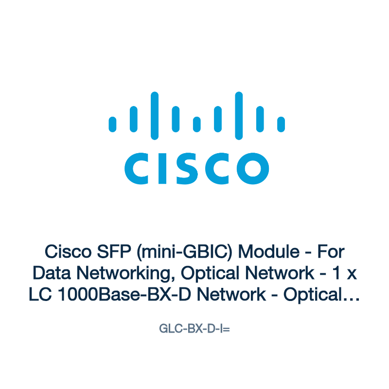 GLC-BX-D-I=: Cisco SFP (mini-GBIC) Module