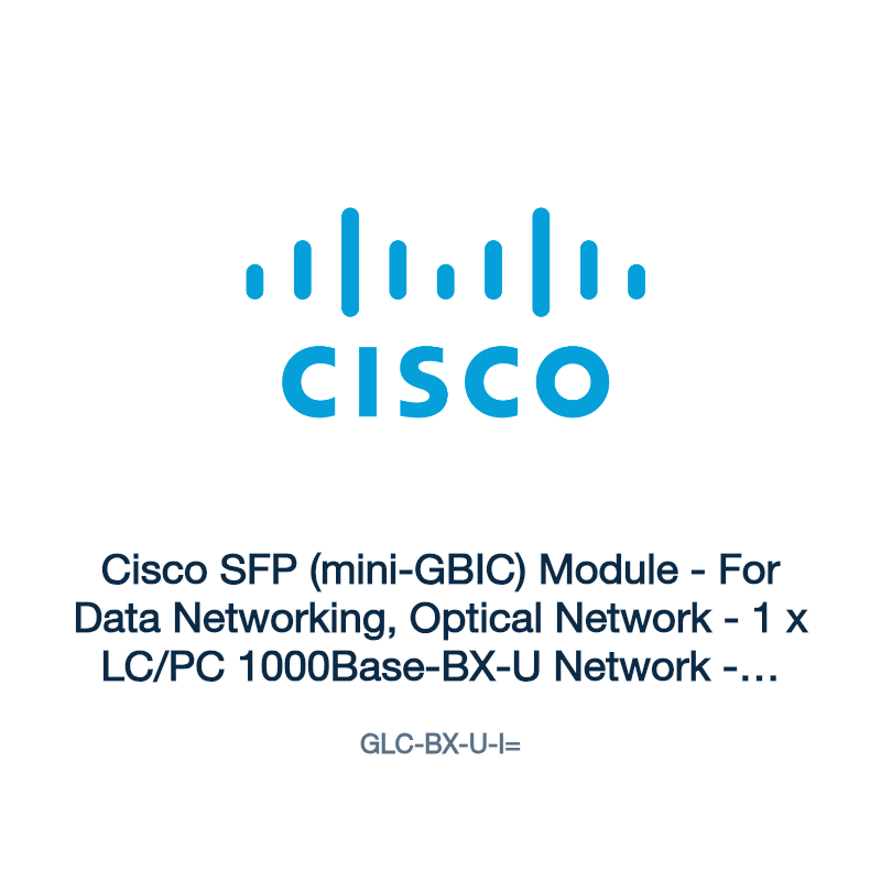 GLC-BX-U-I=: Cisco SFP (mini-GBIC) Module