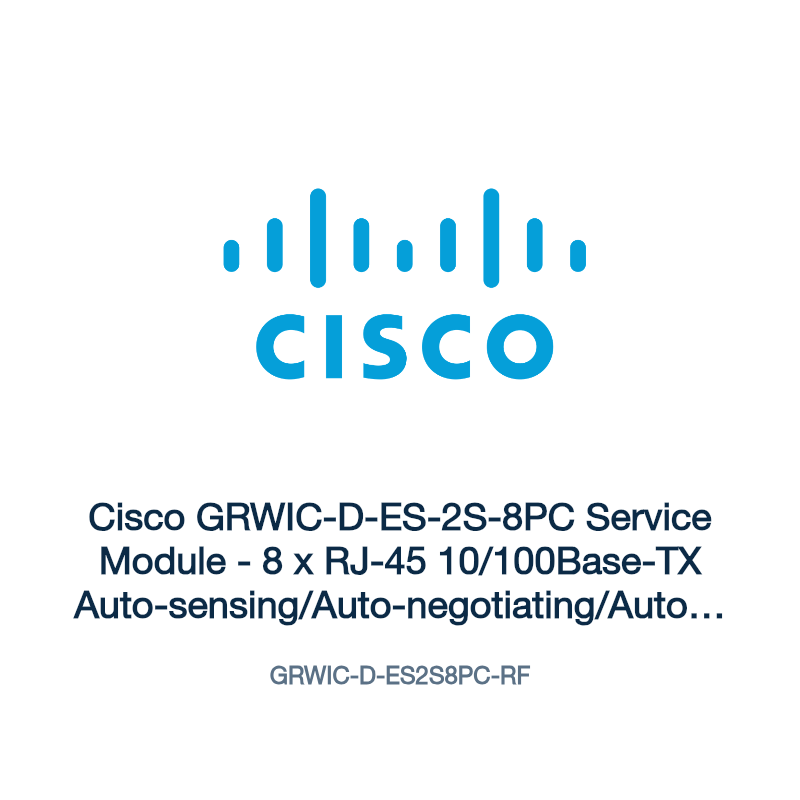 GRWIC-D-ES2S8PC-RF: Cisco GRWIC-D-ES-2S-8PC Service Module