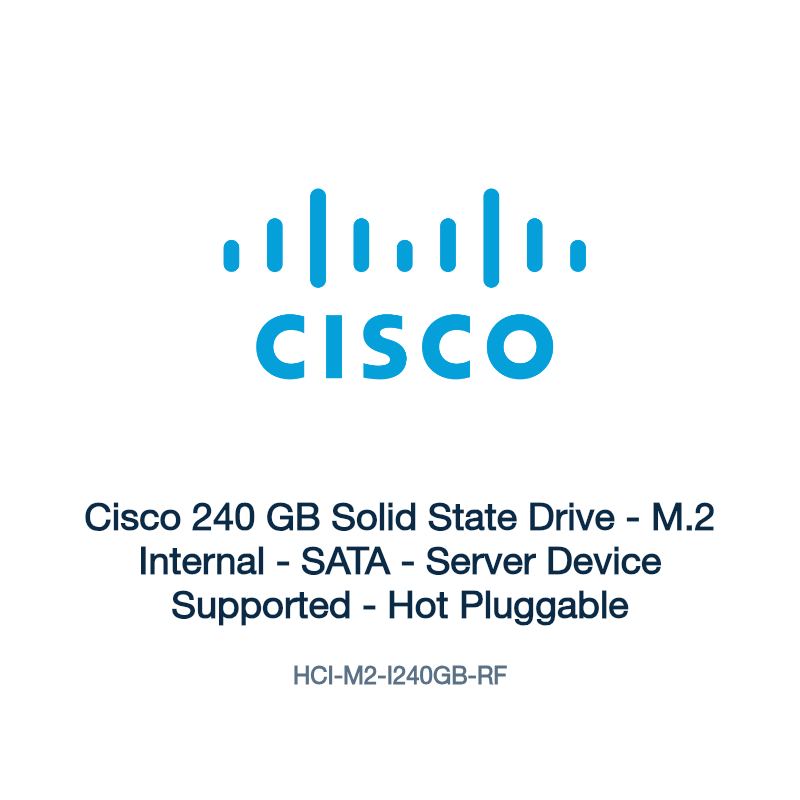 HCI-M2-I240GB-RF: Cisco 240 GB Solid State Drive