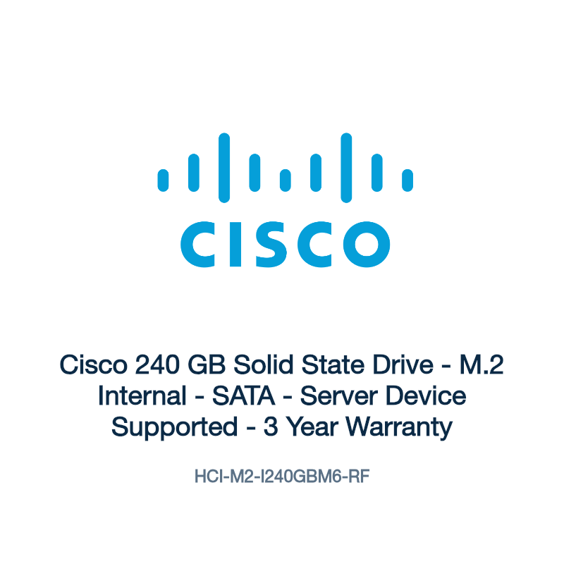 HCI-M2-I240GBM6-RF: Cisco 240 GB Solid State Drive