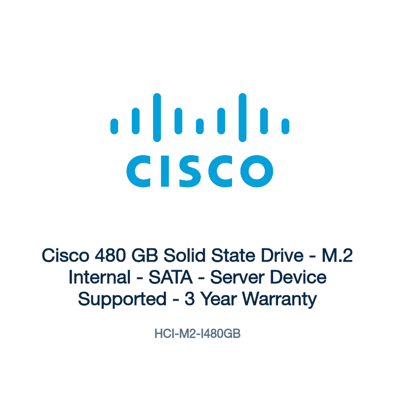 HCI-M2-I480GB: Cisco 480 GB Solid State Drive