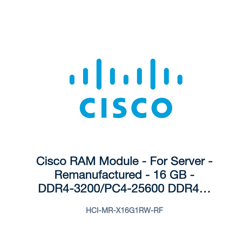 HCI-MR-X16G1RW-RF: Cisco RAM Module