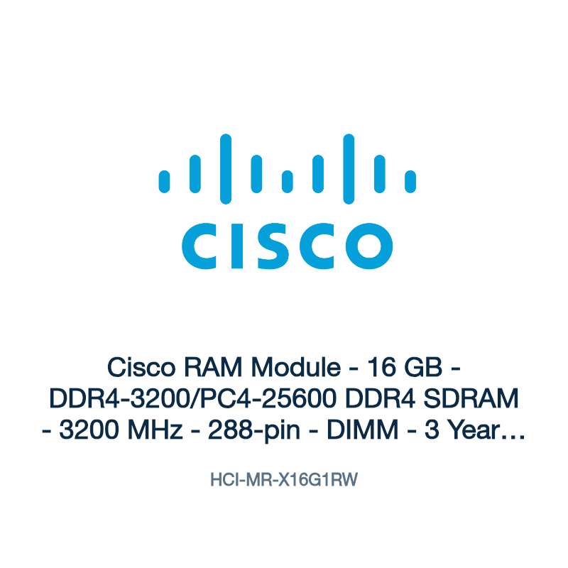 HCI-MR-X16G1RW: Cisco RAM Module